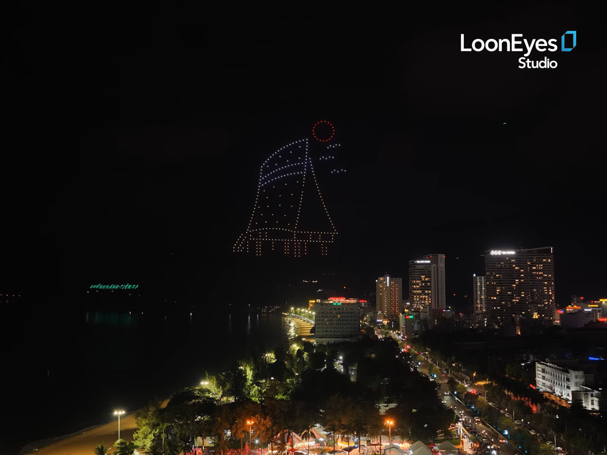 500-Drone Show Recreates the Rong House