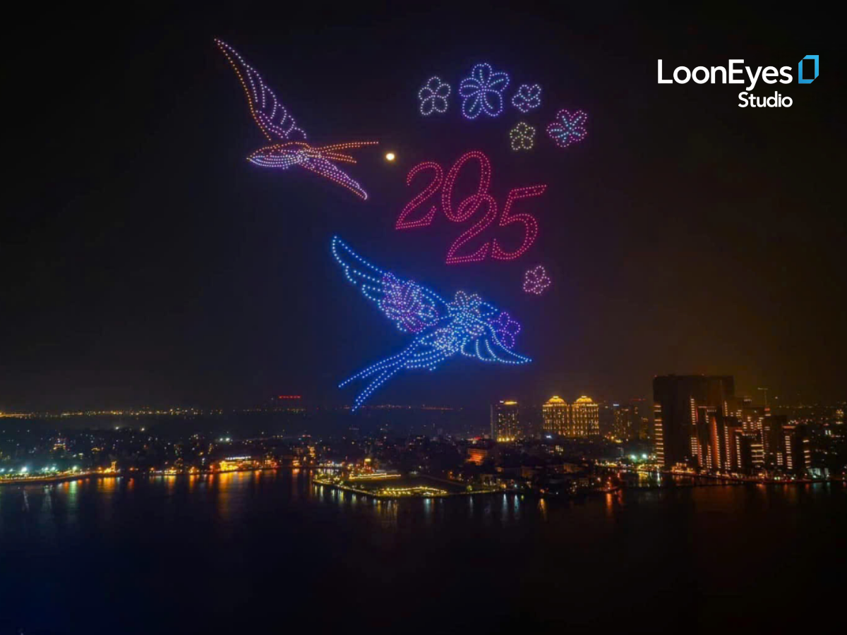 Drone Light Show — Elevating Events with Spectacular Innovation