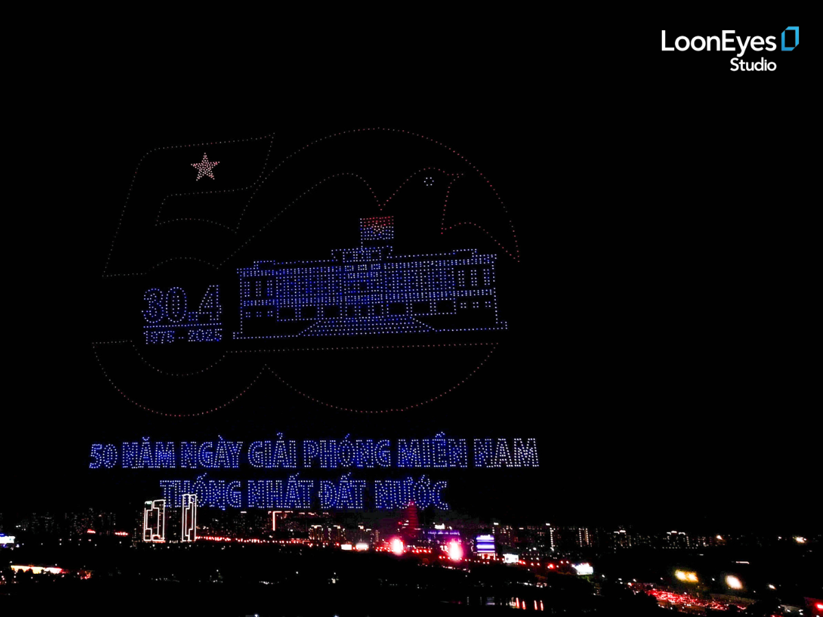Guinness World Record drone show with 10,500 drones celebrates 50 years of Vietnam’s liberation