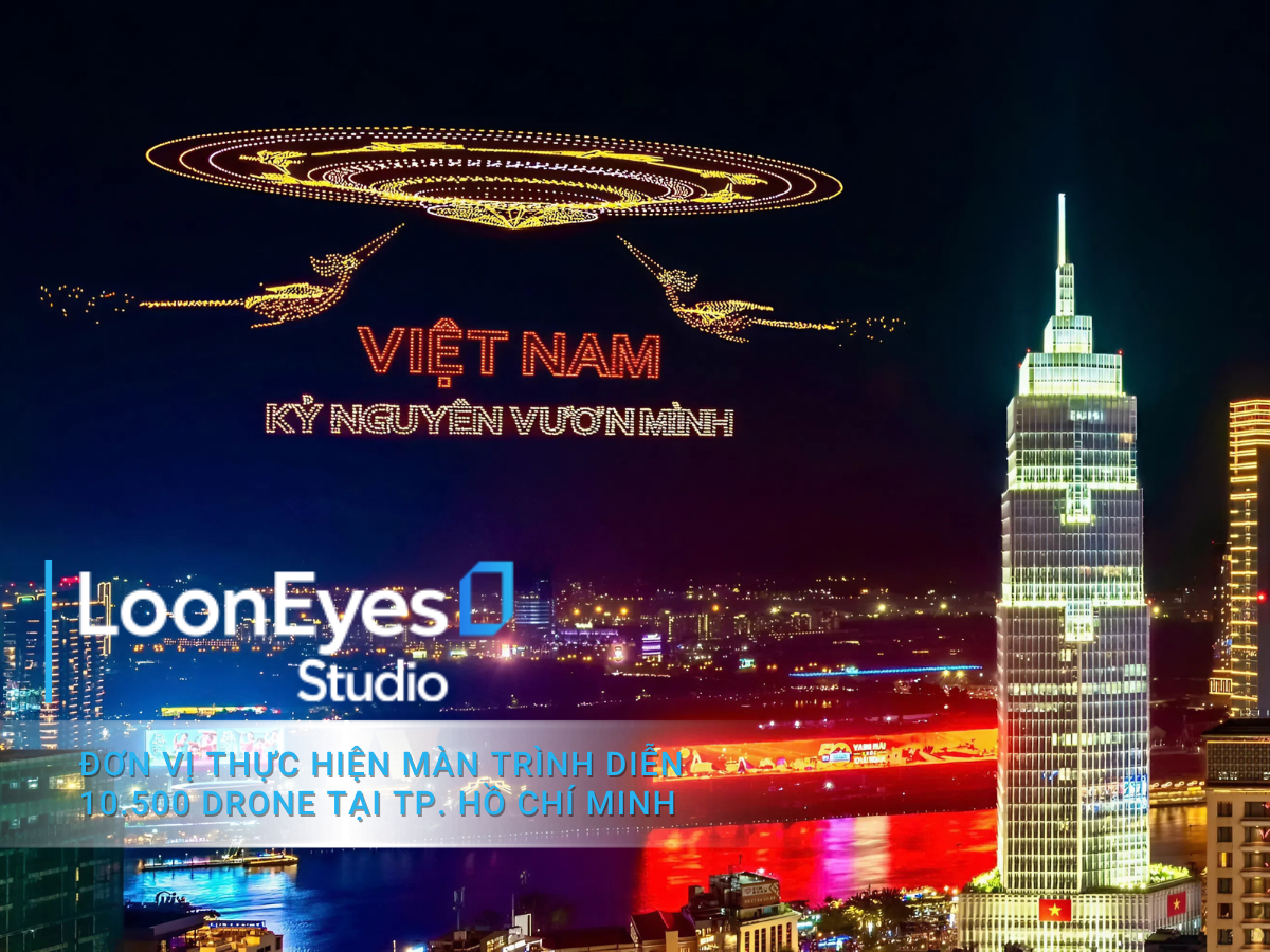Loon Eyes Studio – The Organizer of the 10.500 Drone Show Vietnam and a Guinness World Record Milestone